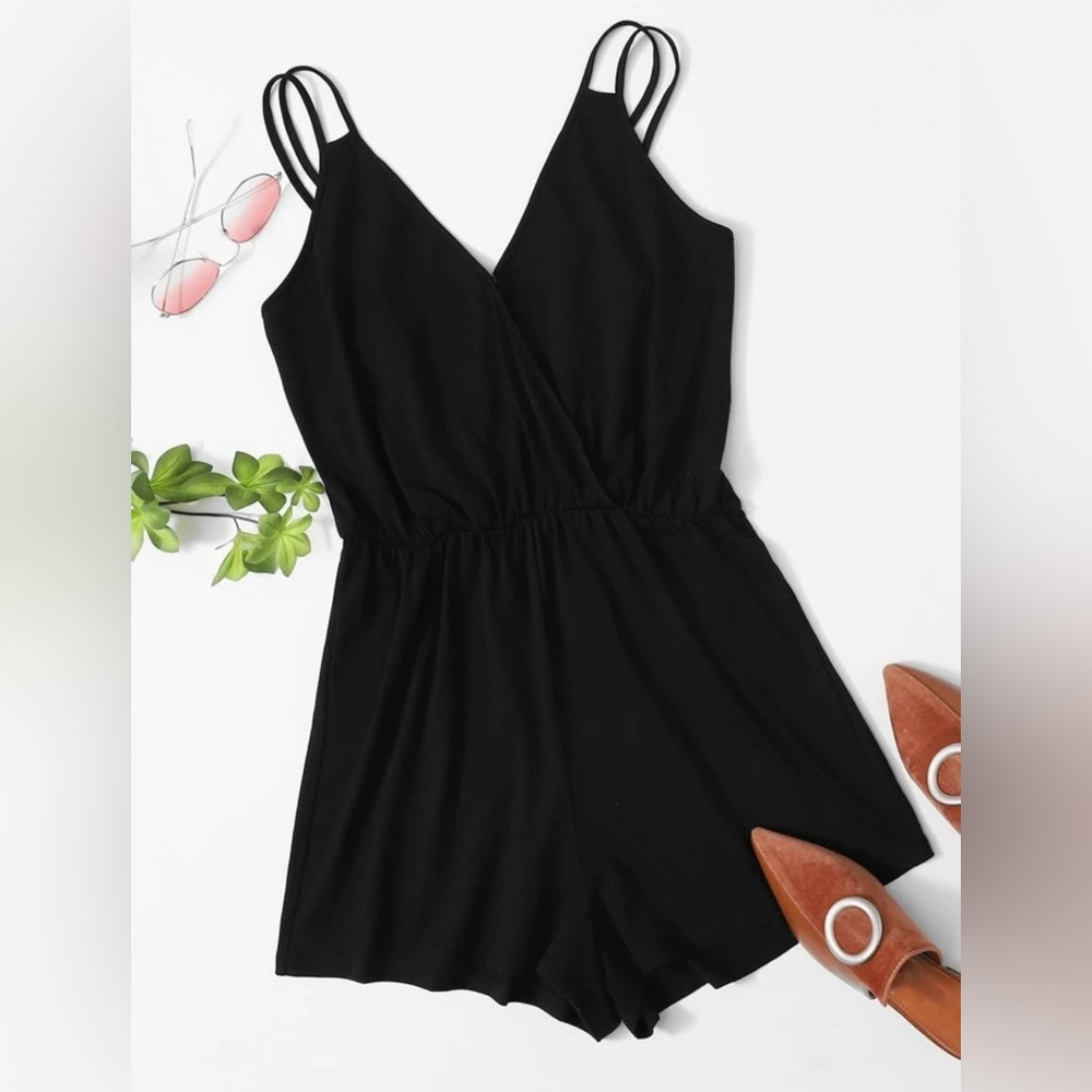 SHEIN Black Romper